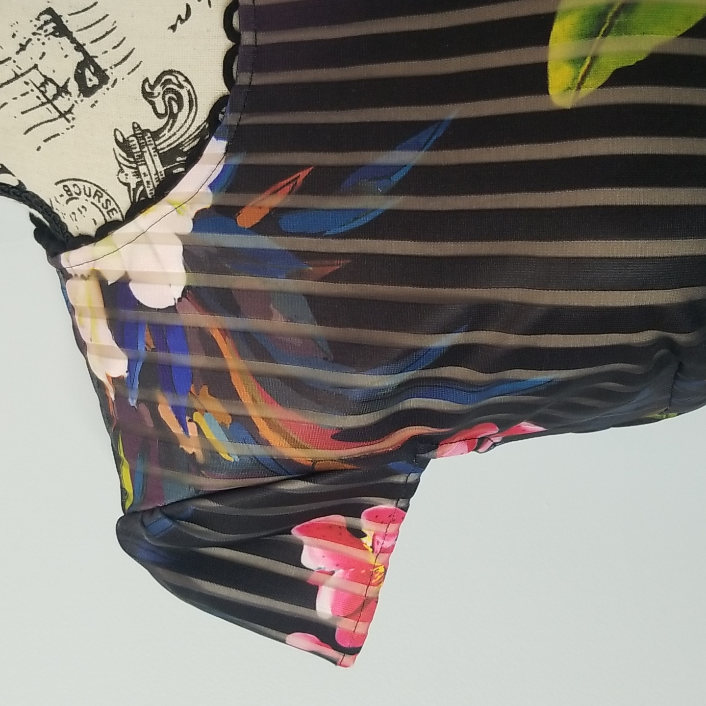 Chelsea28 Black Floral Dress Size Xs — image 4 of 8